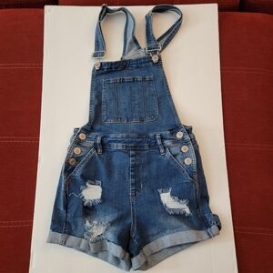 Rue21 Light Blue Denim Overalls